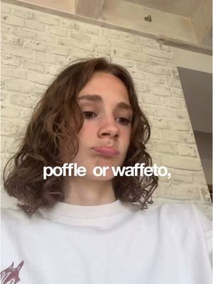 A post by @fitgreenmind on TikTok caption: I just wanted to make a poffle…🥲 #kitchenfail #cookingfail #vegan #veganfood #easyrecipe #easycooking 