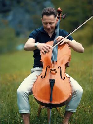 A post by @jodokcello on TikTok caption: Oceans (Where Feet May Fail)🥹♥️ Hillsong United  I recorded this beautiful, romantic song in a romantic valley in Switzerland. What an incredibly emotional song. 😍✨️  #love #cello #coversong #oceans #hillsongunited 
