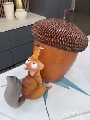 A post by @amauryguichon on TikTok caption: Chocolate Ice Age! 🐿️ Do you think he finally got the Acorn? #amauryguichon #chocolate