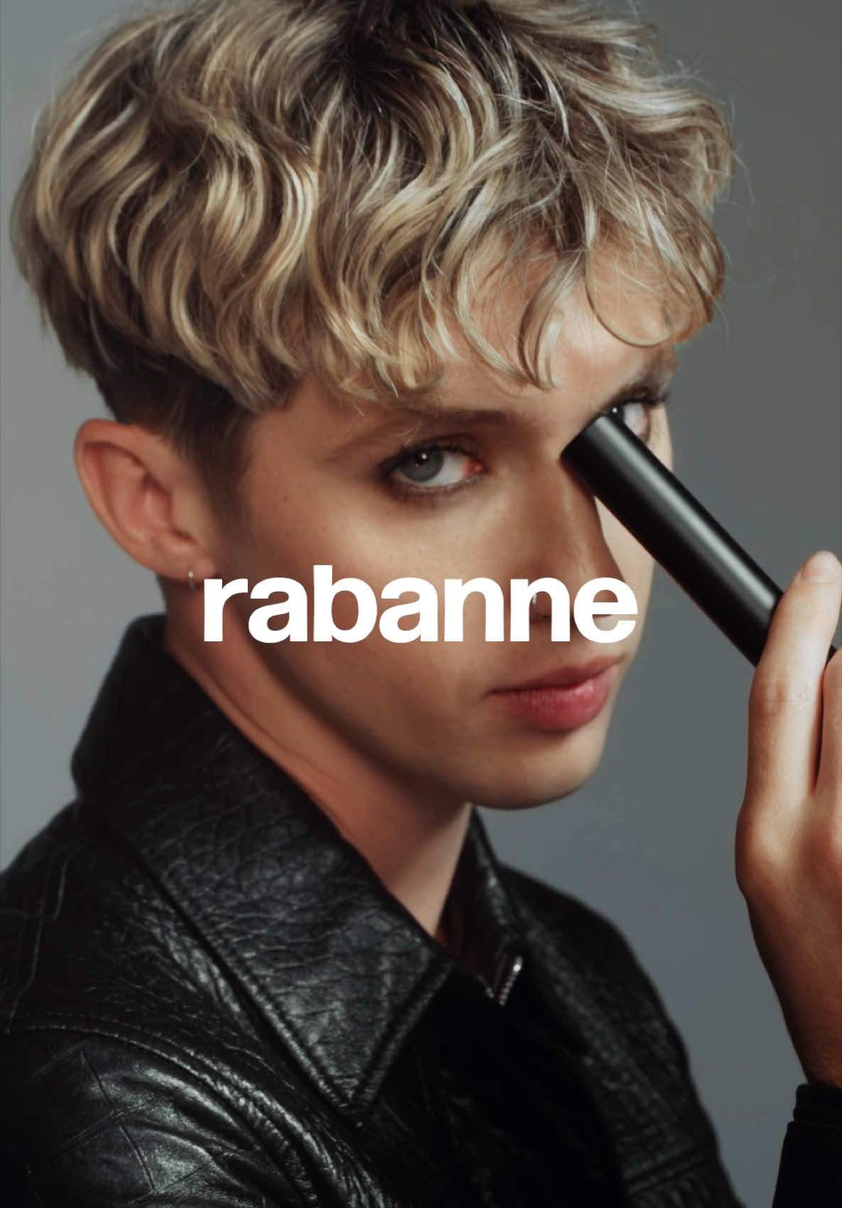 A post by @troyesivan on TikTok caption: 🖤 @rabanne #rabannemakeup #rockstarmascara 