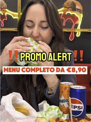 A post by @aperitiviroma on TikTok caption: Ben 3 promo bomba che faranno felici tutti, anche i più piccoli! 💣🍔🍟🥤 Perché provarle?! Perché utilizzano solo carne di prima qualità, proveniente della loro macelleria Cucchi, una delle più antiche di Roma, che negli anni è diventata punto di riferimento in tutta la Capitale! Promozioni: * Lunch a €8,90: panino, bibita analcolica e patatine.  (Dal lunedì al sabato, dalle 12:00 alle 18:00) * Coppia a €25,90: 2 menu + 1 porzione di churros  (sempre disponibile, non comprendono i Menu Maxi e i Cucchi Selection) * ⁠FAMILY a €28,90: 2 menu + 1 Cucchi Baby  * ⁠FAMILY a €37,90: 2 menu + 2 Cucchi Baby  (sempre disponibile, non comprendono i Menu Maxi e i Cucchi Selection) 📍 CUCCHI BURGERS  ADV  #cibo #burger #mangiarearoma #carne #macelleria 