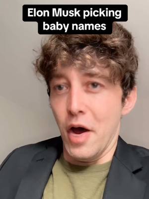 A post by @austinnasso on TikTok caption: "George" and "John" are just too basic, mhmm, hell yeah #tech #techbro #techie #elonmusk #tesla #x