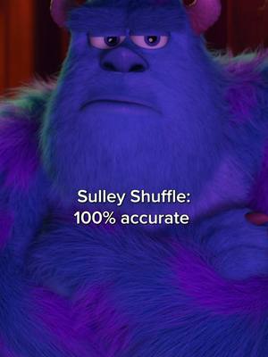 A post by @pixar on TikTok caption: okaaaay we see you, James P. Sullivan🕺 #MonstersUniversity #Pixar #SulleyShuffle