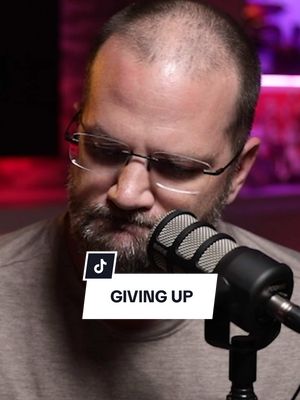 A post by @therobbieharvey on TikTok caption: Giving up is not an option. 