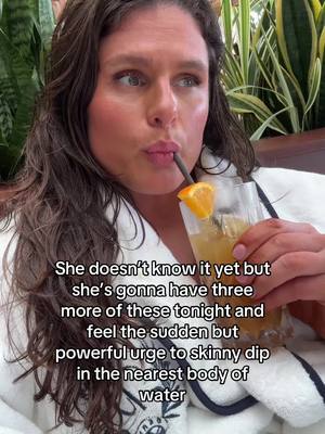 A post by @ilonamaher on TikTok caption: Rum swizzles in Bermuda will do that to you 