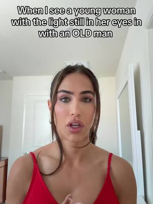 A post by @lifewithadrienne on TikTok caption: Take what you can then be done. Bye . They’re using you anyways . #agegap #run 