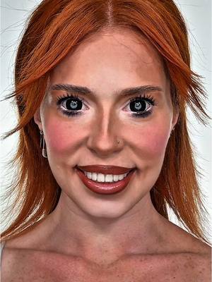 A post by @hollymurraymakeup on TikTok caption: Uncanny Valley 😱 using all @nyxcosmetics_uk AD