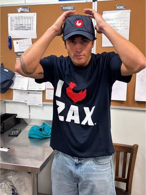 A post by @robert_kelley on TikTok caption: #ad Clocking back into my first job @Zaxbys … but only for the sauce. I’m trying ALL 12 signature sauces with the Sauce Sampler Reward, available exclusively for Zax Rewardz members from 4/28–5/4. Download the Zaxbys app and sign up for Zax Rewardz to redeem yours while you can! #Zaxbys #ZaxbysPartner #WhosGotTheSauce