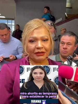 A post by @crealanoticia on TikTok caption: 🚨🔴 FGE pedirá la pena máxima para Ivanna N, conductora involucrada en el accidente donde la pequeña celeste quedó gravemente lesionada👇
