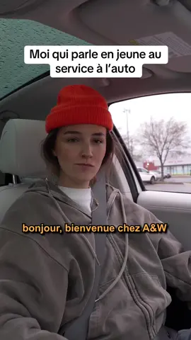 A post by @alybrassard on TikTok caption: Déjà qu’à la base j'abuse avec les Teen Burgers du @A&W Canada , à 4,99$ j’vais lowkey y aller plus souvent🍔 (je vais pas commander en « jeune » encore pcq ça m’a gêné) #pub