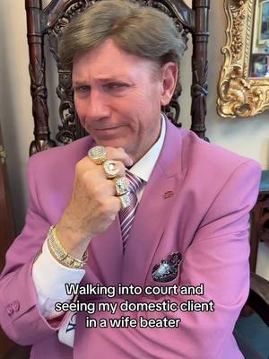 A post by @kennedylawfirm on TikTok caption: Your honor, God forbid a man have an aesthetic 
