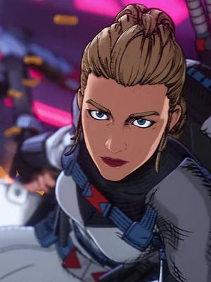 A post by @fortnite on TikTok caption: Can they do more than punch and kick? White Widow and Winter Soldier (Pen & Ink) Outfits drop TONIGHT!