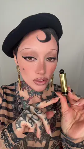 A post by @erinparsonsmakeup on TikTok caption: More than just a lipstick! Tabu “The forbidden fragrance”. #vintagemakeup #tabu Screenshot from yesterdaysperfume.typepad. Com