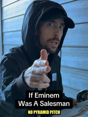 A post by @iamdtg on TikTok caption: Ngl bro almost had me sold 😂 #eminem #Rap 