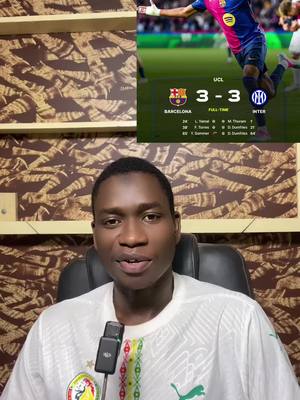 A post by @pa_assane_senegal on TikTok caption: Barca 3-3 Inter 