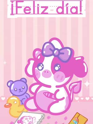 A post by @bakabakamx on TikTok caption: FELIZ DÍA A TODAS 💖  #diadelniño #bakabakamx #bakita #ilustracion #animacion #kawaii #asmr #kids #Art #fypシ゚ #paratiiiiiiiiiiiiiiiiiiiiiiiiiiiiiii #digitalartist #girls 