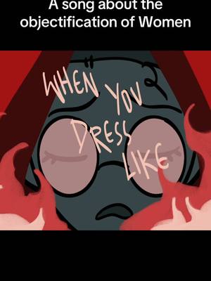 A post by @lydiathebard on TikTok caption: Stream ‘Feed us you Girls’ out now!  Animatic by @mac  #NewMusic #originalsong #littleredridinghood #women 