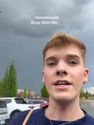 A post by @michaelduvallxo on TikTok caption: them clouds aren’t gonna stop me from shopping ☁️ #fyp 