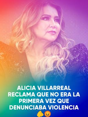 A post by @chismecito_rf on TikTok caption: Alicia Villarreal reclama que no era la primera vez que denunciaba violencia 🫵🏼😡#tiktokmehizover #tiktokinforma #espectaculos #aliciavillarreal