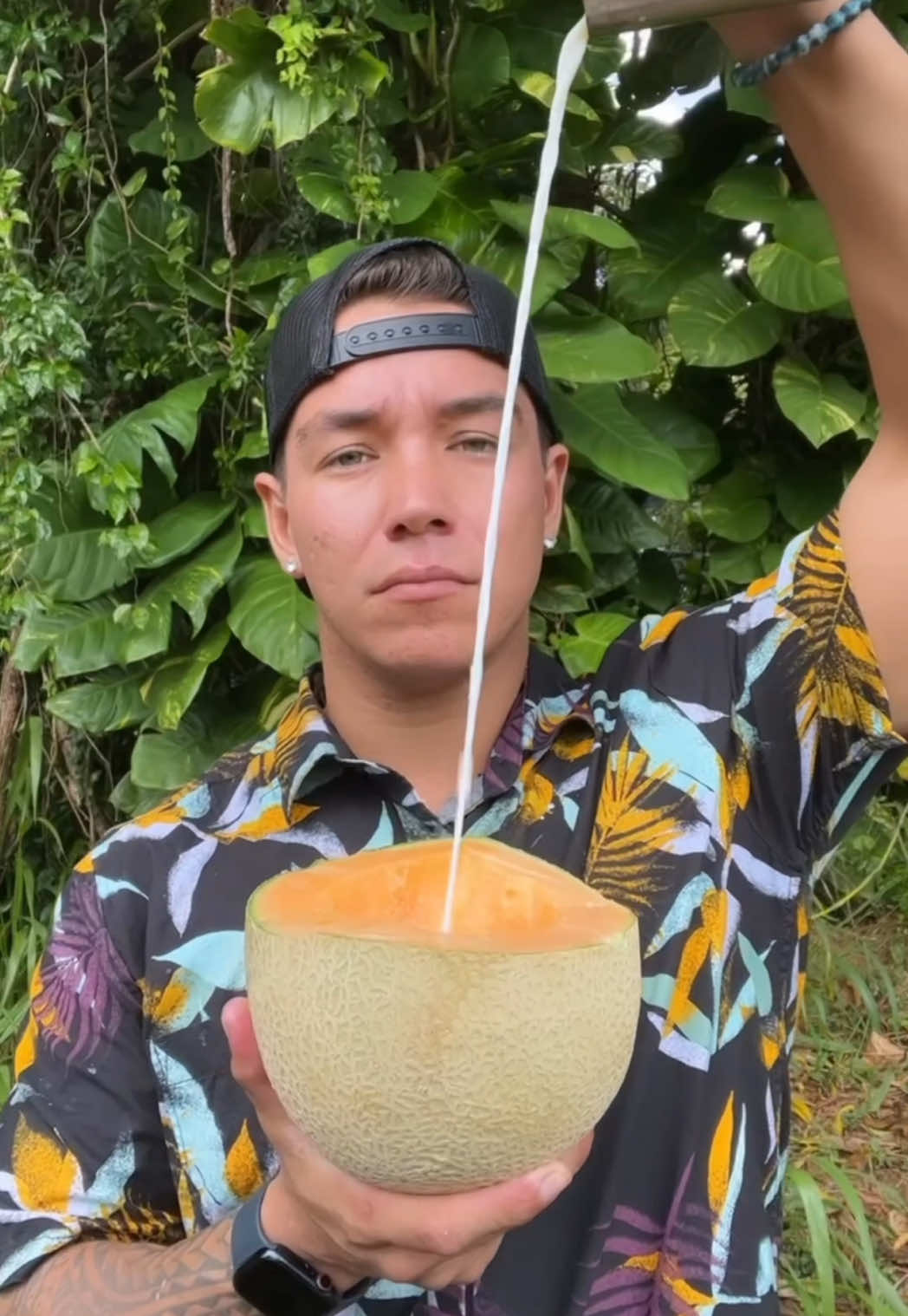 A post by @jonnytsunami808 on TikTok caption: My Melon is Different! 👀