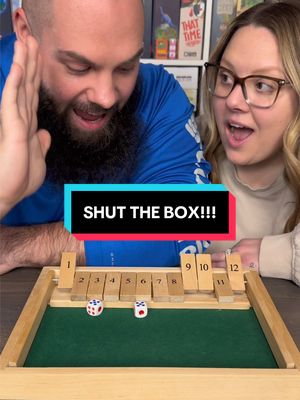 A post by @games4two on TikTok caption: Luck Level = MAXIMUM!! #boardgames #gamenight #couple #fun