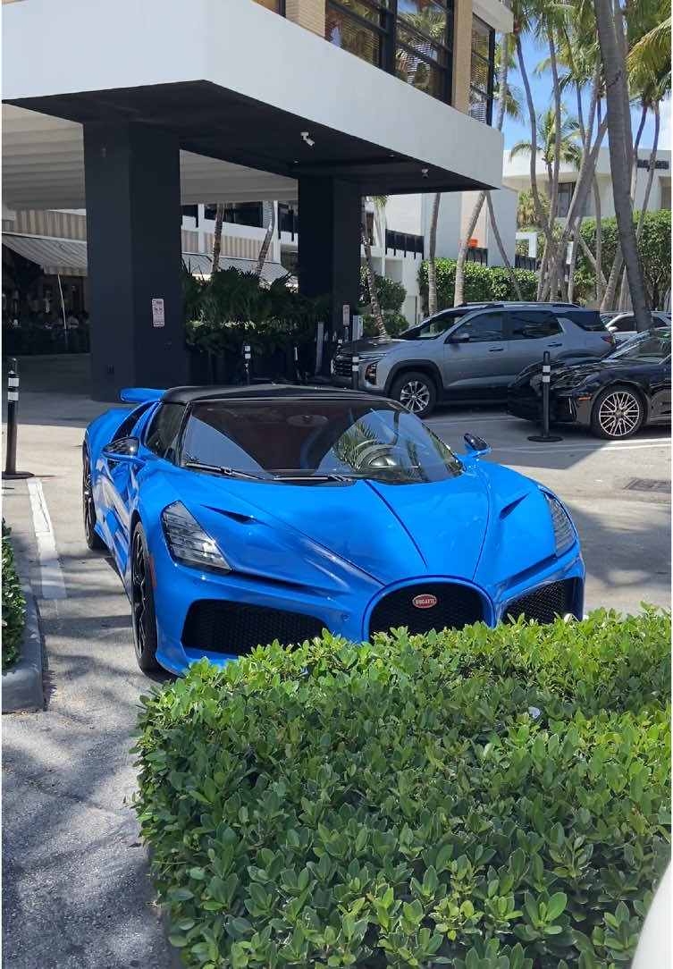 A post by @flaexus on TikTok caption: Soft top Bugatti 