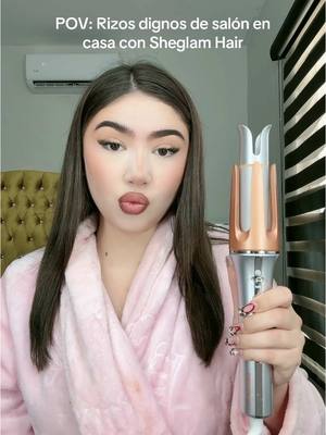A post by @montpantoja on TikTok caption: LE DARÉ CORAZÓN A TODOS LOS COMENTARIOS 🤞🏻 @SHEGLAM @SHEGLAM.HAIR   #sheglamhair #sheglamhotstreak #sheglamcurl #sheinhairinspo 