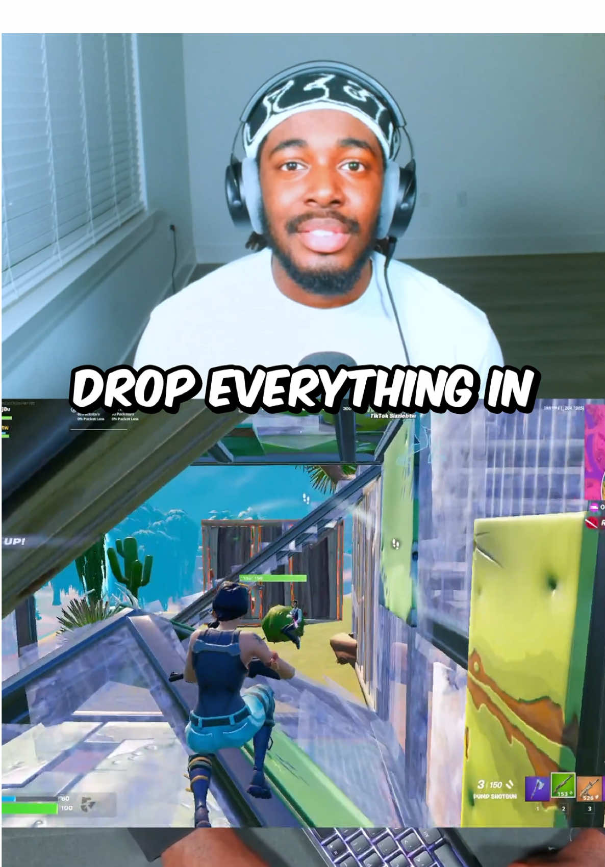 A post by @solarties on TikTok caption: I never lose [join the live] #fortnite #fortniteclips #fortnitereload #imlive 