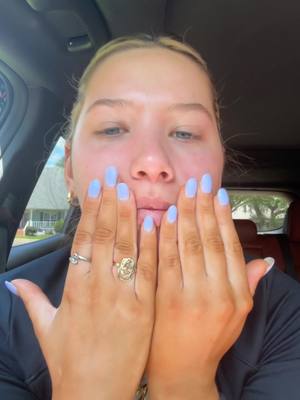 A post by @mia.blanchard on TikTok caption: New nails 🌼🤍 #nails #nailart #fyp 