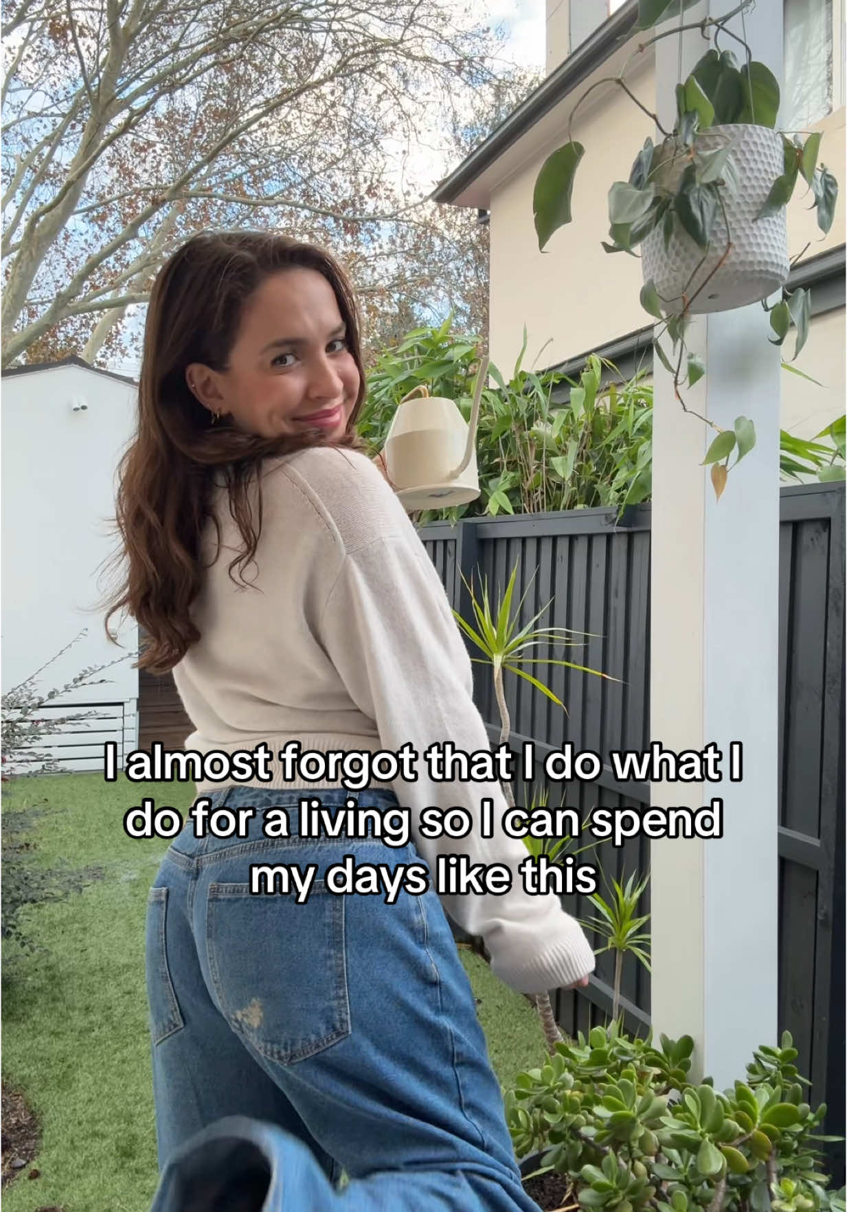 A post by @famous4mypersonality on TikTok caption: I love being a single childless internet bop plant mom ♥️