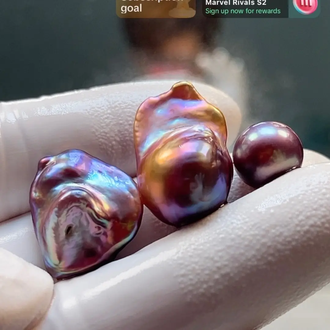 A post by @pearlism_andrew on TikTok caption: #pearlism #jewelry #pearlismjewelry 