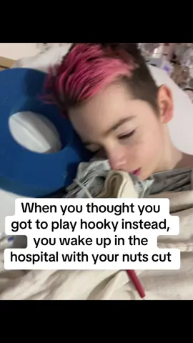 A post by @minimouth2012 on TikTok caption: 😂😂😂 it was a orchiopexy before the crazy’s come after me!!!