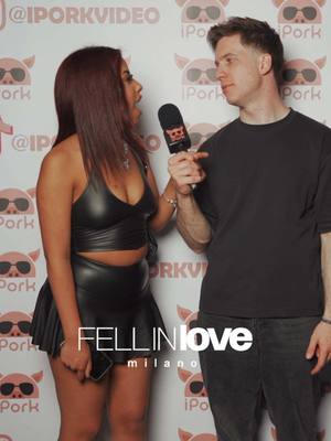 A post by @iporkvideo on TikTok caption: La dichiarazione finale mi è piaciuta 🫶🏻🥹 @Luca Bellei 🎤 @GioLight💡  #ipork #iporkvideo #iosonoluca #lucabellei #interviste #bacino #discoteca #fakebody #fellinlove #poglianomilanese #milano 