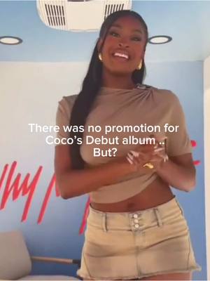A post by @cocojonessource on TikTok caption: It gets to a point..y’all are going to support her or not 😭 never say Coco Jones don’t work because all she does is put in work! Now it’s our turn to actually show up, album already critically acclaim and some y’all still on about promo? 😭😩 #cocojones #fyp #promo #cocojonesalbum #whynotmore #todayshow #nfl #jimmykimmel #cochella #tatse #britneyspears #defjam #breakfestclub #applemusic #spotify #cocojonesfyp #tandcoco #terrellgrice #ikyfl #foryou #fyp 