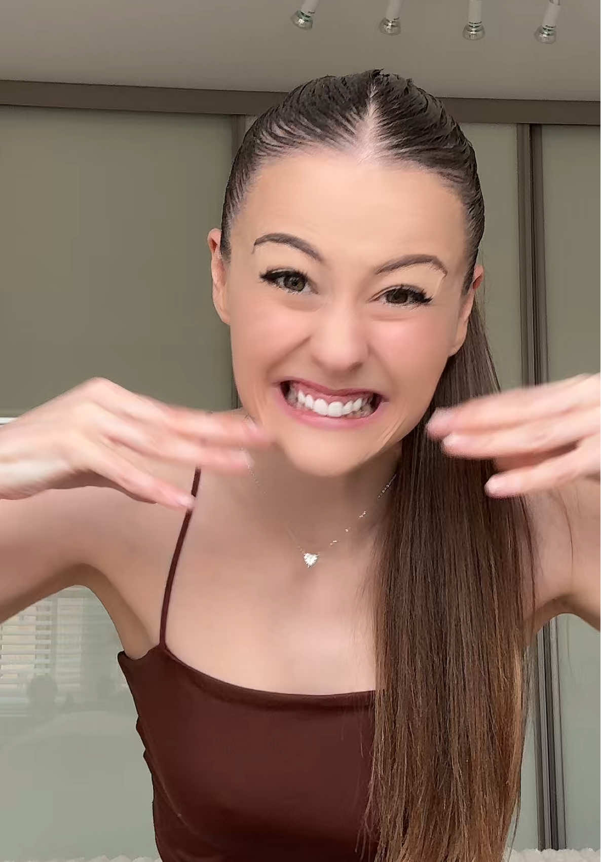 A post by @hollyh on TikTok caption: kim seon ho trend … i tried 🤣