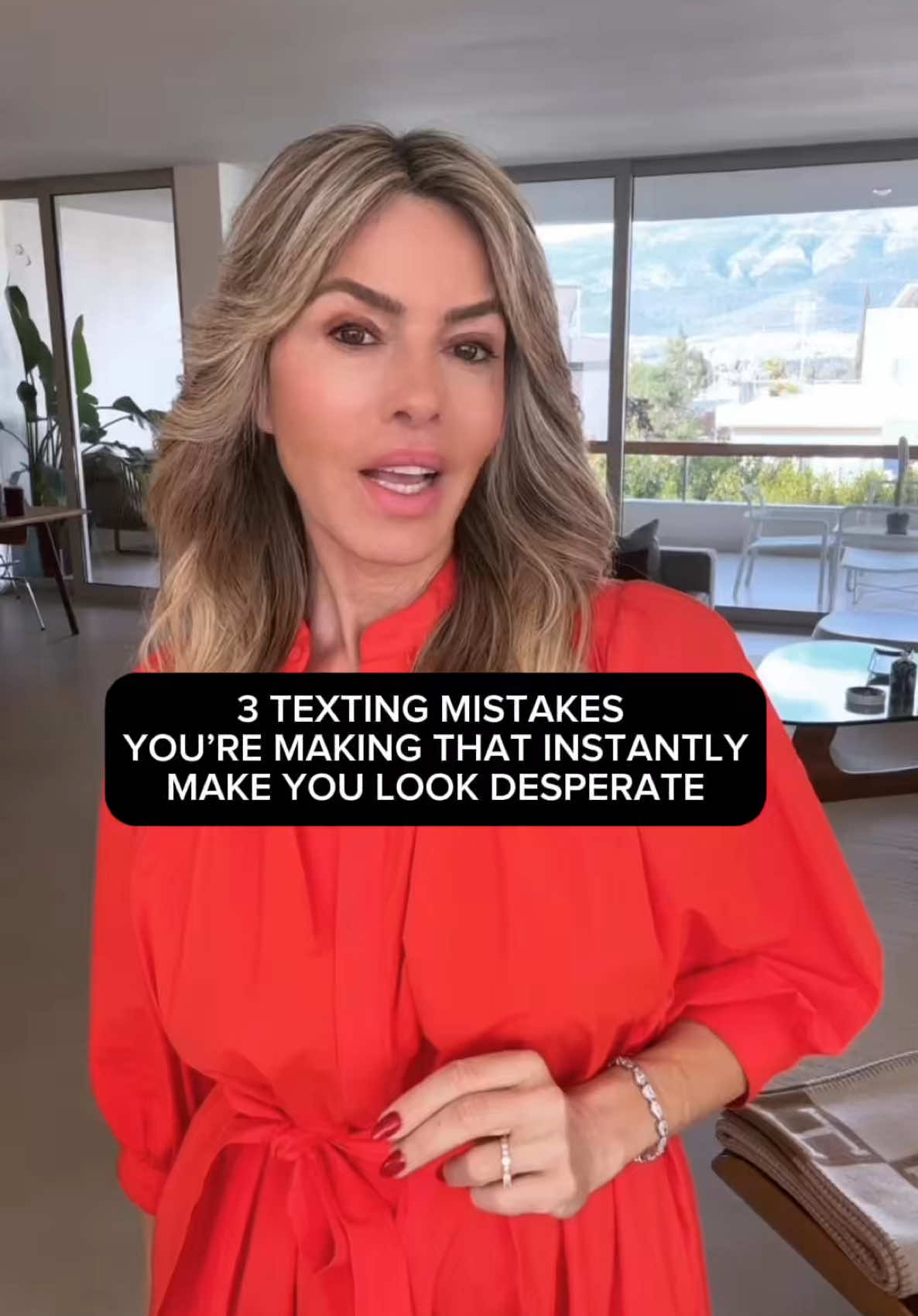 A post by @sarphatieesther on TikTok caption: Let’s talk about 3 texting mistakes you’re making that instantly make you look desperate and how to fix this. #texting #textingtips #knowyourvalue #highvaluewoman #moderndating #datingtipsforwomen #relationshipadviceforwomen #confidentcommunication #queenvibes 