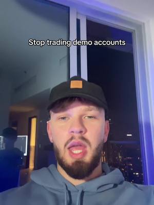 A post by @tradinglouisyt on TikTok caption: Stop trading a demo account  #fvg #daytrading #ict #ifvg 