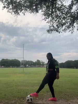 A post by @lovnia__ on TikTok caption: Soccer practice 101 😂 this is gonna be fun 🥳