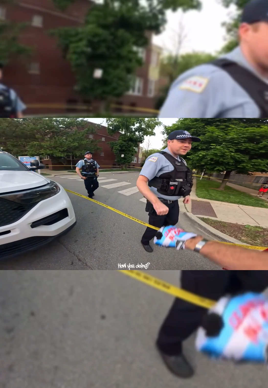 A post by @brian_636 on TikTok caption: Shooting of 14 year old girl getting processed #Chicago #Ride #shoot 