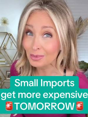 A post by @lisaremillard on TikTok caption: #imports #tariffs #shein #temu Stsrting tomorrow the de minimis tax exemption for low value imports will END. On top of that President Trump has added a fine to these packages. This policy is going to seriously impact every day Americans but also American small businesses 
