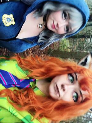 A post by @enyaarwyen on TikTok caption: Zootopia but make it JIGGY @Squinx #cosplay #cosplayer #fyp #foryoupage #zootopia #zootropolis #dance #cute #disney 
