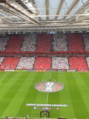 A post by @athleticclub on TikTok caption: 🎵 𝗛𝗲𝗿𝗿𝗶𝘁𝗶𝗸 𝘀𝗼𝗿𝘁𝘂 𝘇𝗶𝗻𝗮𝗹𝗮𝗸𝗼 🔴⚪ #AthleticMUFC #athleticclub #manchesterunited #europaleague #semifinals #bilbao #sanmames #tiktokfootballacademy #viral