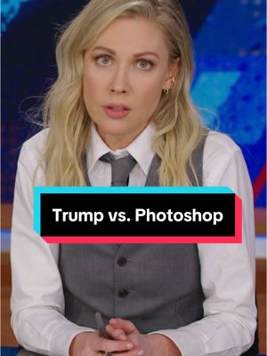 A post by @thedailyshow on TikTok caption: This reporter caught Trump in a "gotcha" moment, but the president wasn't done embarrassing himself #DailyShow #Trump #Interview  #ABC 
