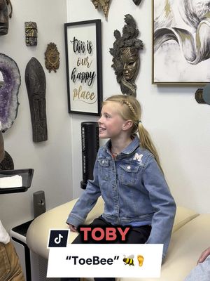A post by @bearbeastmode on TikTok caption: He’s a Bee 🐝 🦶 “Towbee” #kidsoftiktok #lobes #pierced #ears #ear #piercing #foryoupage 