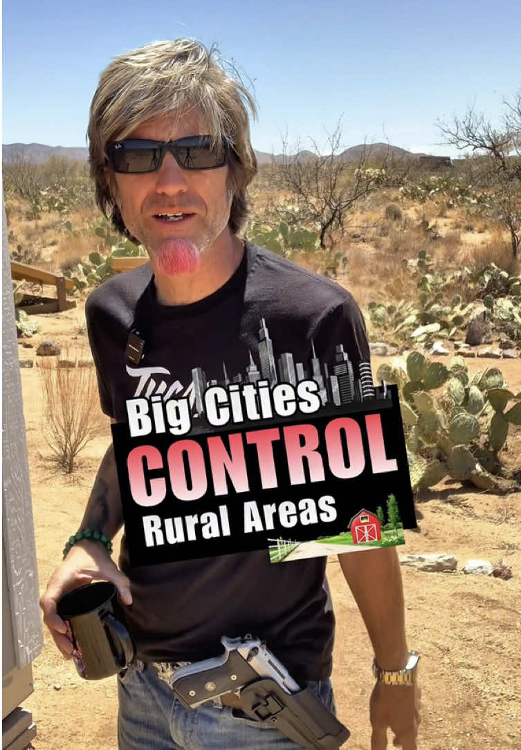 A post by @joelofthetigers on TikTok caption: Big Cities Control Rural Areas | Farmers Can Not Outvote City Dwellers | The City of Tucson is the County Seat for Pima County, Az #rurallife #liberty #arizona 