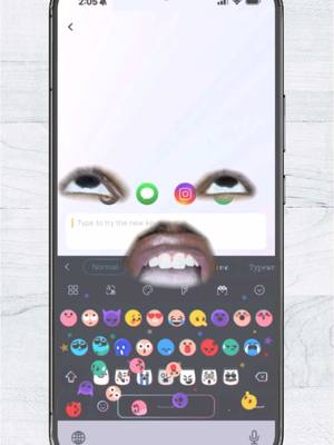 A post by @itsdimpey on TikTok caption: iPhone vs Android, who wins this time? #Facemoji #fyp 