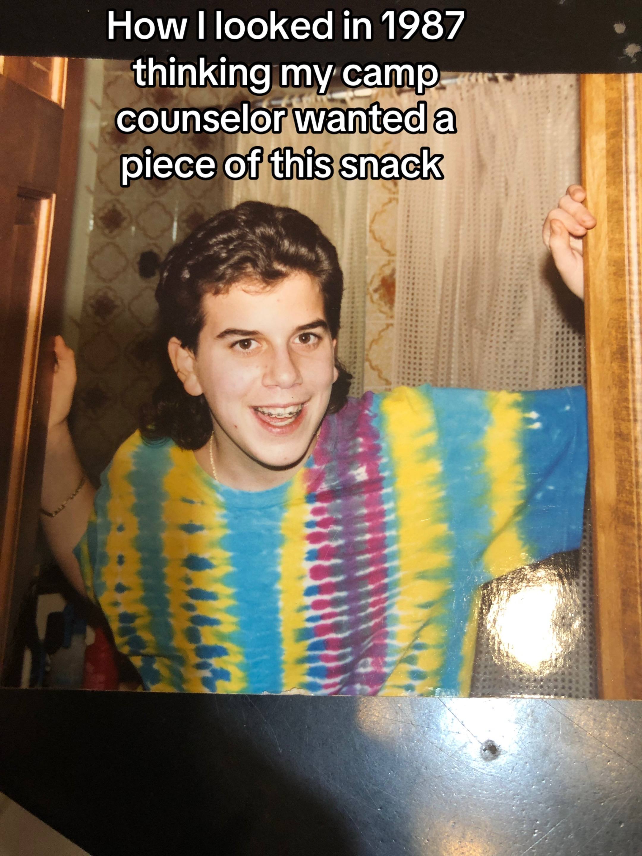A post by @brettgelman on TikTok caption: Spoiler alert: they did not  #fyp #fineshyt #80s 