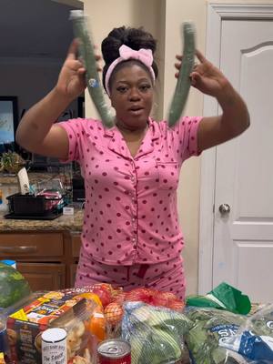 A post by @yo_thats_erica on TikTok caption: Baby where is the BEEF?! 💵🛒🍗🍌🍊🧀🥔 #thatmanandthemkids #momlife #groceryhaul #survivingmotherhood 