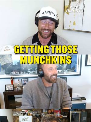 A post by @newheightshow on TikTok caption: Don’t sleep on those @Dunkin' blueberry munchkins 