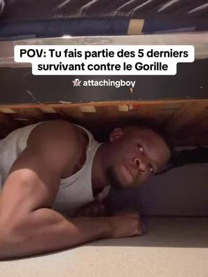 A post by @attachingboy on TikTok caption: Chacun pour sa peau 😂😂😂😂😂